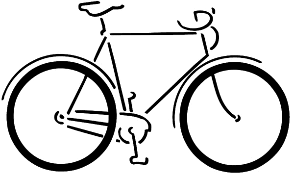 Bicycle vinyl sticker. Customize on line.       Bicycles Motorcycles 009-0121  
